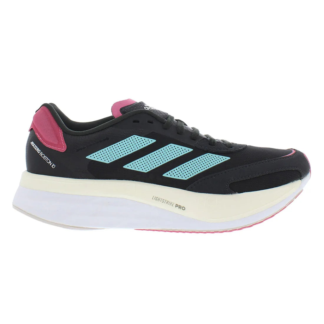 For for Boston 10 Women's Running Shoes Black/Blue Color | 100% Authentic Made in Vietnam Model H67516