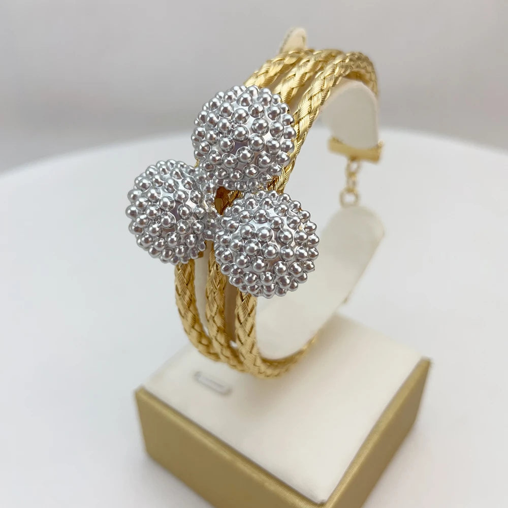 Dubai Fashion Italian Jewelry Set, Elegant and Simple Party Dress Accessories, Suitable for All Women  FHK21995